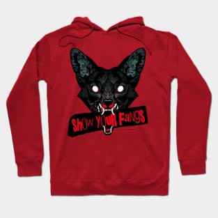 SHOW YOUR FANGS (ANTIFA) Hoodie